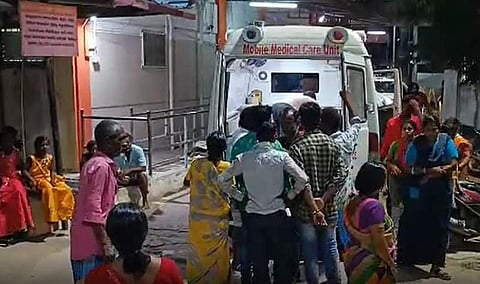 கெங்கையம்மன் கோயில் திருவிழா: பட்டாசு வெடித்து சிறுமி உள்பட 5 பேர் காயம்!