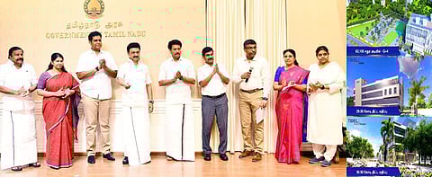 தூத்துக்குடி, தஞ்சாவூர், சேலத்தில் மினி டைடல் பூங்காக்கள்: முதல்வர் அடிக்கல் நாட்டினார்