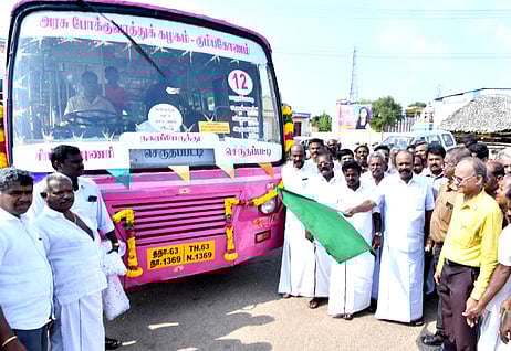 சிங்கம்புணரியில் புதிய பேருந்து வழித்தடம் தொடக்கம்