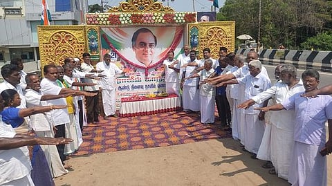 நெல்லையில் ராஜீவ்காந்தி நினைவு நாள்