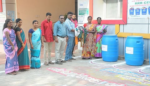 மேலப்பாளையம் மண்டலத்தில் மறுசுழற்சி பொருள்கள் சேகரிப்பு திட்டம்
