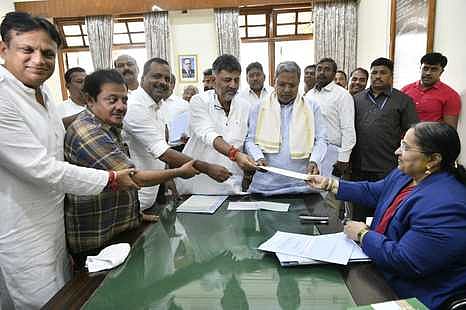 கா்நாடக பேரவைத் தலைவா் தோ்தல்: காங்கிரஸ் வேட்பாளராக யூ.டி.காதா் வேட்புமனு தாக்கல்