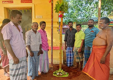 தாமரைமொழி கோயிலில் கால்நாட்டு விழா