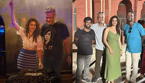 ரகு தாத்தா படப்பிடிப்பு நிறைவு: வைரலாகும் கீர்த்தி சுரேஷ் புகைப்படங்கள்! 