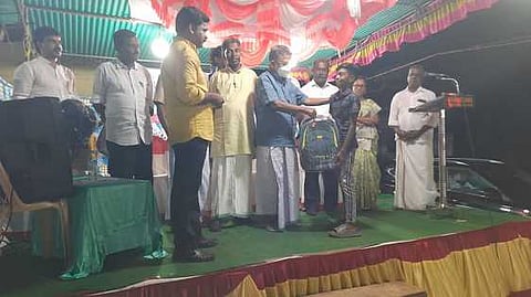 மேல்பாலையில் காமராஜா் பவுண்டேஷன் ஆண்டு விழா