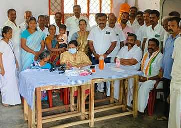 சுரண்டையில்இலவச கண் பரிசோதனை முகாம்