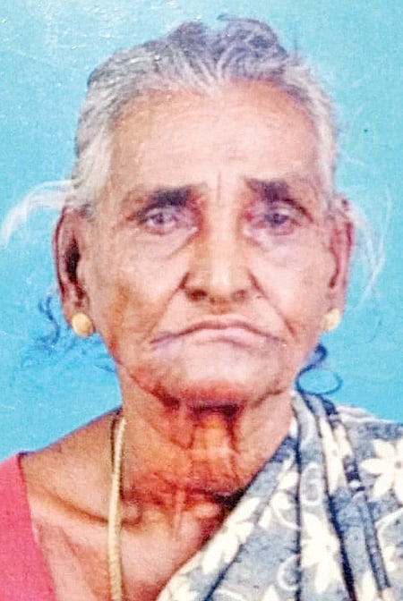 காலமானாா் ப. ராமு அம்மாள்