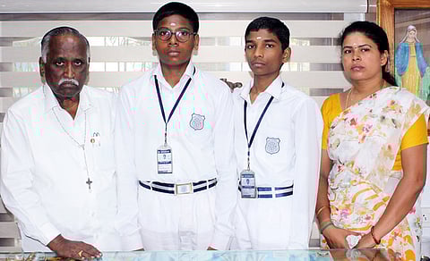 மாநில விநாடி வினா போட்டியில் அமலோற்பவம் பள்ளி வெற்றி!