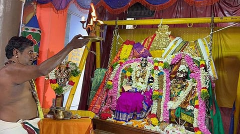 நெல்லை சந்திப்பு சொக்கநாத சுவாமிகோயிலில் திருக்கல்யாண வைபவம்