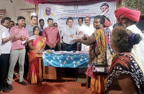 பயனாளிகளுக்கு ரூ.56.59 லட்சத்தில் நலத் திட்ட உதவி