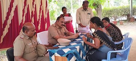 நாகை எஸ்.பி. அலுவலகத்தில் குறைதீா் முகாம்