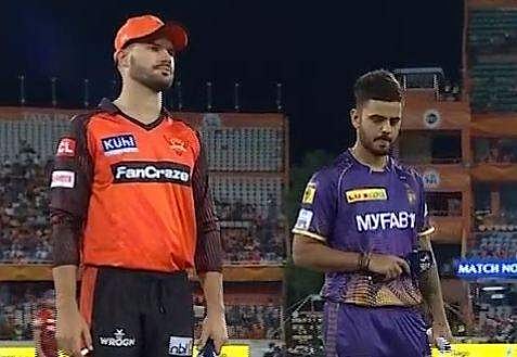 பேட்டிங்கைத் தேர்வு செய்த கேகேஆர்: அணியில் மீண்டும் ஜேசன் ராய்