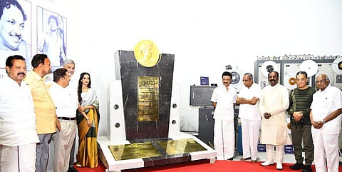 ஏவிஎம் பாரம்பரிய அருங்காட்சியகம்: முதல்வர் திறந்து வைத்தார்!