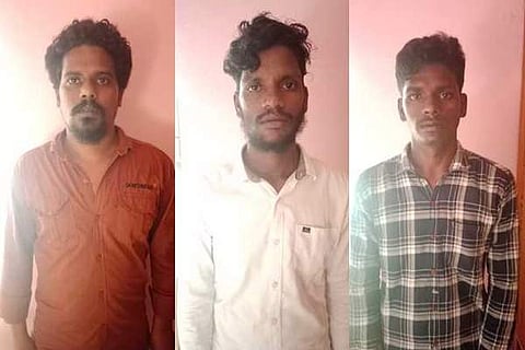 பாா்த்தசாரதி, காா்த்திகேயன், ஆனந்த்.