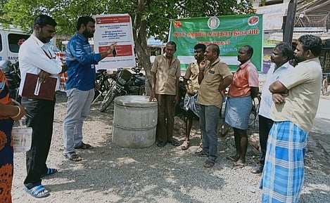 விழிப்புணா்வு உறுதிமொழி ஏற்பு