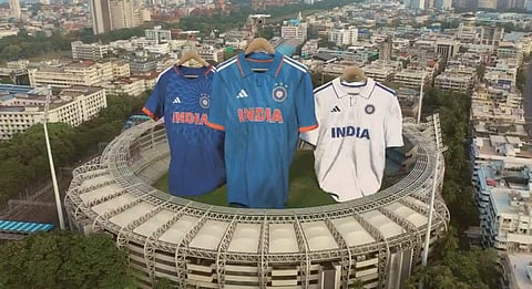 இந்திய கிரிக்கெட் அணியின் புதிய சீருடை அறிமுகம்!