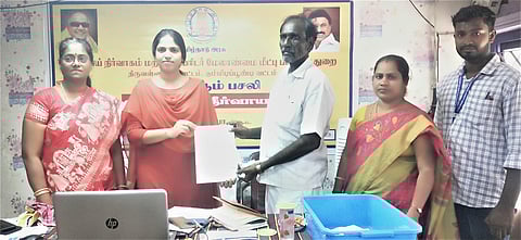 மெதிப்பாளையம் ஏரி ஆக்கிரமிப்பை தடுக்கக் கோரி மனு