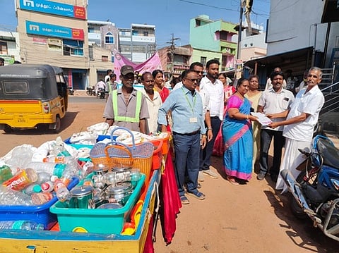 நெகிழி ஒழிப்பு விழிப்புணா்வுப் பேரணி