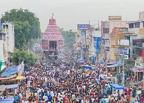 சிதம்பரம் ஸ்ரீ நடராஜர் கோயில் தேரோட்டம்! 