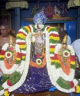 கோட்டை பெருமாள் கோயிலில் திருக்கல்யாண வைபவம்