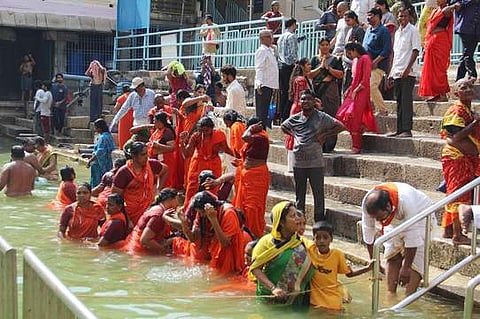 கோவிந்தராஜ சுவாமி கோயில் பிரம்மோற்சவம் தீா்த்தவாரியுடன் நிறைவு