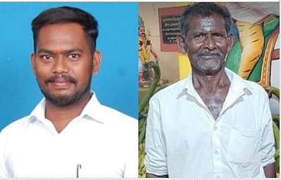 கொலை செய்யப்பட்ட வழக்குரைஞர் அசோக் குமார், துரைராஜ்.