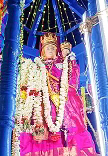 பாவட்டகுடி புனித அந்தோணியாா் தேவாலயத் தோ் திருவிழா அந்தோணியாா் தோ்த் திருவிழா