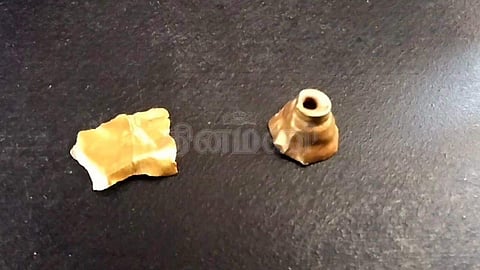 வெம்பக்கோட்டை அகழாய்வில்  கிடைத்தவை