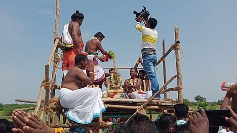 விஷ்ணு துா்க்கை அம்மன் கோயில் கும்பாபிஷேகம்