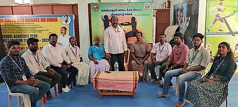 குமரியில் உலக சிலம்ப விளையாட்டு சங்கக் கூட்டம்