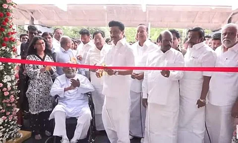 கலைஞா் நூற்றாண்டு நூலகம்: திறந்து வைத்தார் முதல்வர்!