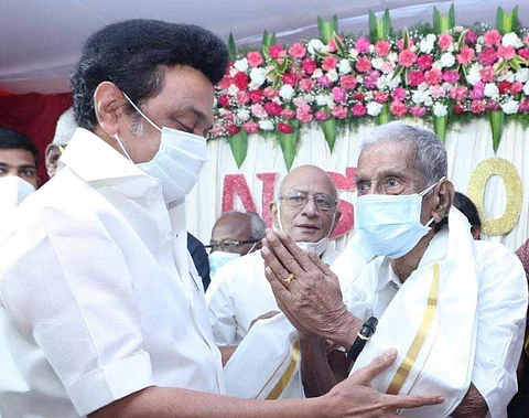 சங்கரய்யாவுக்கு முதல்வர் மு.க.ஸ்டாலின் பிறந்தநாள் வாழ்த்து!
