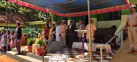 மேக்கோடு அரசுப் பள்ளியில் மாணவா் தலைவா்கள் பதவியேற்பு