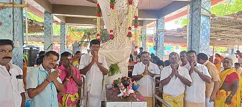 சக்தி மாரியம்மன் கோயில் பொங்கல் விழா: கொடியேற்றம்
