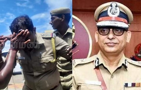 காயமடைந்த காவலர்களிடம் நலம் விசாரித்தார் டிஜிபி