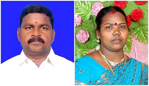கந்து வட்டி காரணமாக விஷம் அருந்தி தற்கொலை செய்து கொண்ட பிரகாஷ்-சரிதா