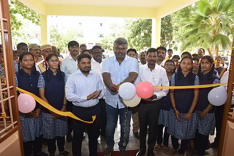 ஸ்ரீவில்லிபுத்தூரில் அரசு மாதிரி பள்ளி உண்டு உறைவிட பயிற்சி மையம் திறப்பு