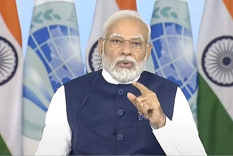 ஆன்மிகம், தொழில்நுட்பம், பொருளாதாரத்தில் இந்தியா முன்னிலை: பிரதமர் மோடி 