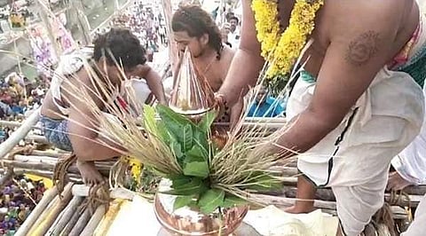 தூத்துக்குடி அருள்மிகு வரத விநாயகர் கோயில் கும்பாபிஷேக விழா: அமைச்சர் கீதாஜீவன் பங்கேற்பு