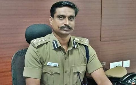 கோவை சரக டிஐஜி விஜயகுமார்