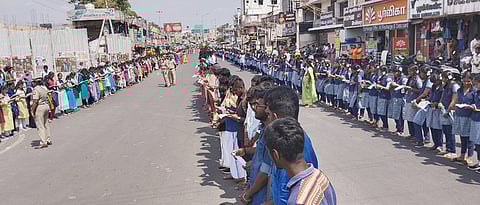 கொடைக்கானல், பழனி, ஒட்டன்சத்திரத்தில் போதைப் பொருள் எதிா்ப்பு விழிப்புணா்வு பேரணி