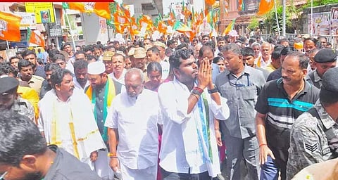 டாஸ்மாக் வருவாயை உயர்த்தியதுதான் திமுக அரசின் சாதனை: அண்ணாமலை பேச்சு