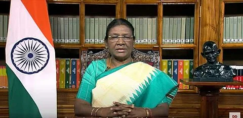 குடியரசுத் தலைவர்   திரெளபதி முர்மு
