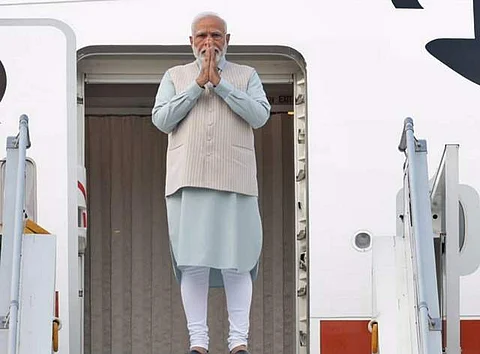 தென்னாப்பிரிக்காவில் பிரதமர் மோடி!