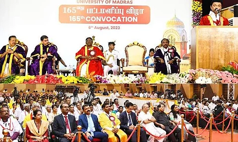 திராவிட மாடல் ஆட்சியில் உயர்கல்வியை ஊக்கப்படுத்தி வருகிறோம்: முதல்வர் ஸ்டாலின்