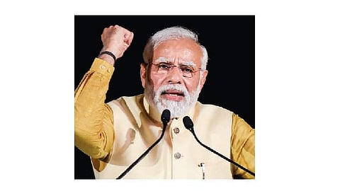 தன்னம்பிக்கை இல்லாததால் நம்பிக்கையில்லா தீா்மானம்: பிரதமா் மோடி