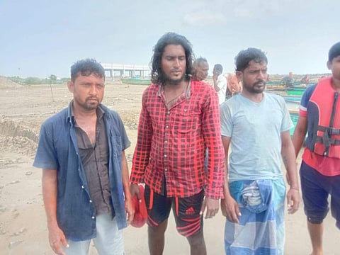 வேதாரண்யம் பகுதி கடல் பரப்புக்குள் பிடிபட்ட இலங்கை வாசிகள்