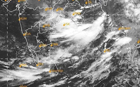 வங்கக்கடலில் உருவானது காற்றழுத்த தாழ்வுப் பகுதி!