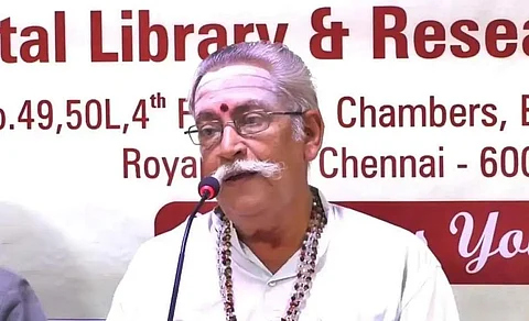 ஆன்மிக சொற்பொழிவாளர் ஆர்.பி.வி.எஸ். மணியன் கைது