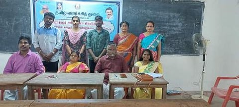 அண்ணா பிறந்த நாள் பேச்சுப் போட்டி: கல்லூரி மாணவ, மாணவிகள் பங்கேற்பு